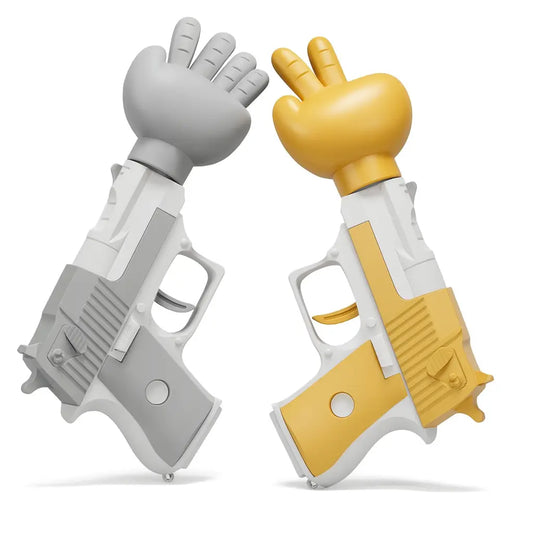 אקדח אבן־נייר־מספריים – המשחק הקלאסי בגירסה הכי מגניבה שיש