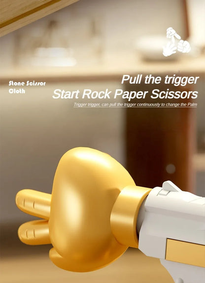 אקדח אבן־נייר־מספריים – המשחק הקלאסי בגירסה הכי מגניבה שיש