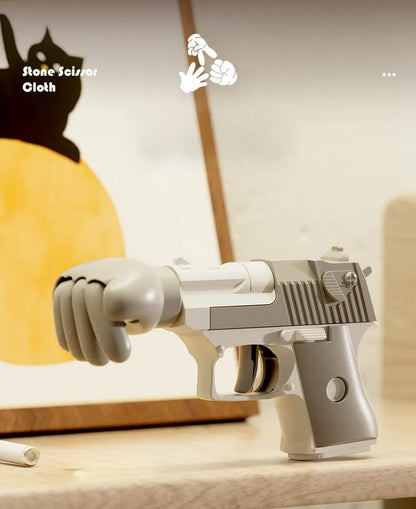 אקדח אבן־נייר־מספריים – המשחק הקלאסי בגירסה הכי מגניבה שיש